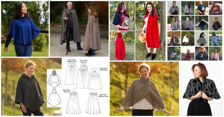 Warm & Whimsical: Best Cape Sewing Patterns for Women