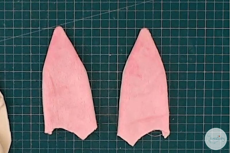 Sewing tutorial featuring free bunny templates for plush toy making.