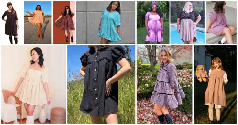 Collection of colorful and trendy dresses for women by Threadistry.